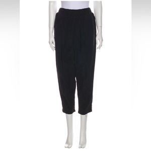 Black Crane High Waist pants in a velvety cotton. Great used condition.